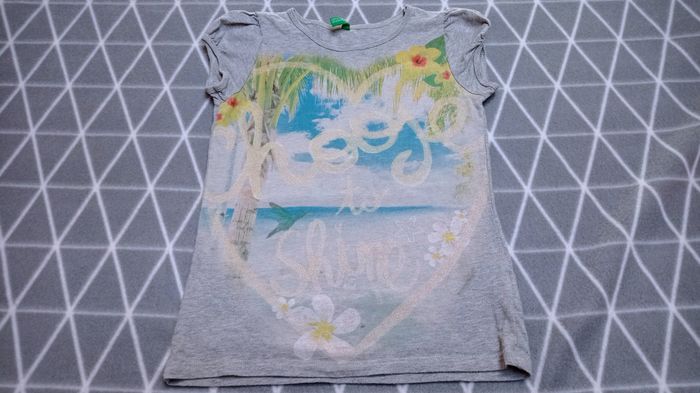 🦄 Lot 3 hauts, United Colors of Benetton, 6-7 ans - photo numéro 2