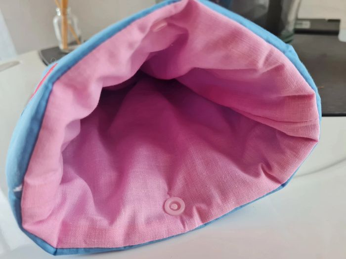 Pochette pour livre ou liseuse matelassée petit format - photo numéro 4