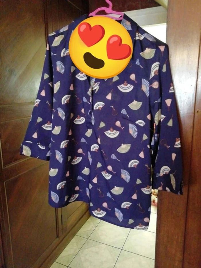 Chemise bleue épouvantail taille L/40