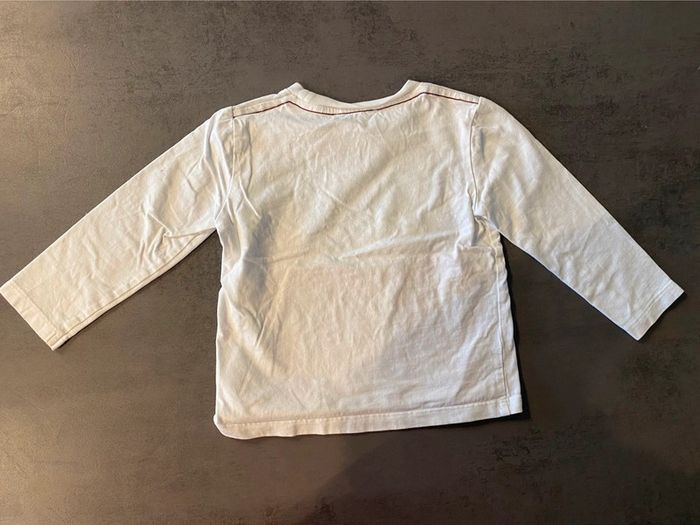T-shirt manches longues blanc Little Marc Jacobs 4 ans/102 cm - photo numéro 4