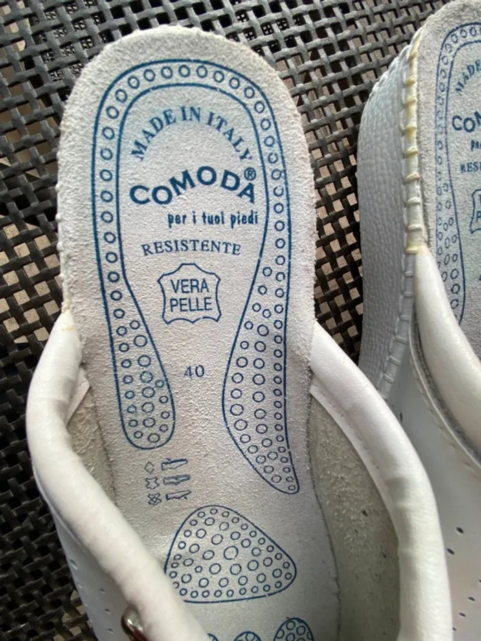 Sabots cuir comoda 40 - photo numéro 8