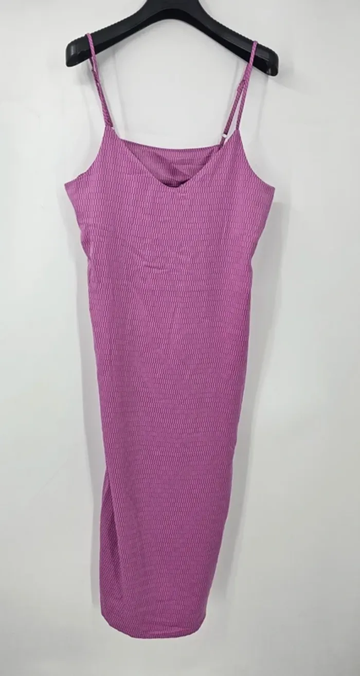 Robe JJXX – Taille L – Neuve avec étiquette – Rose lilas motif géométrique