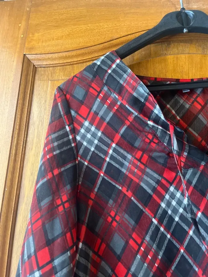 Blouse bleu bonheur, taille 40 - photo numéro 3