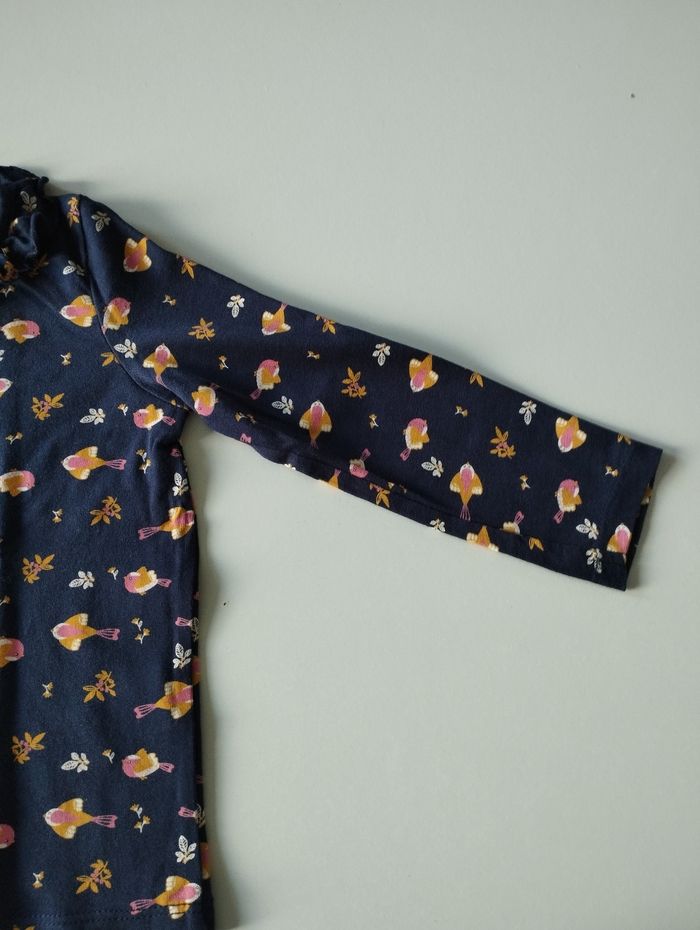 Tee shirt manches longues fille 24 mois - photo numéro 3