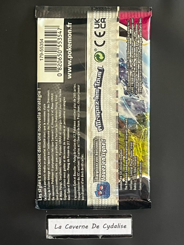 Booster Pokemon - Poing de Fusion - EB08 - Mew - NTNP - photo numéro 2