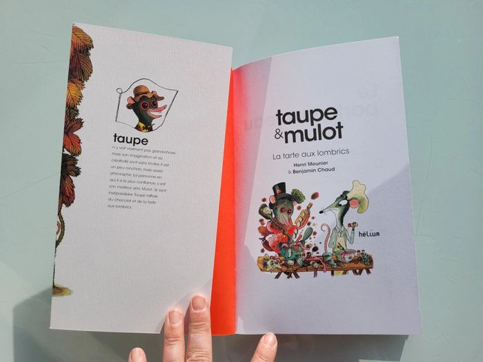 Beau livre Taupe & Mulot, la tarte aux lombrics 🪱 - photo numéro 4