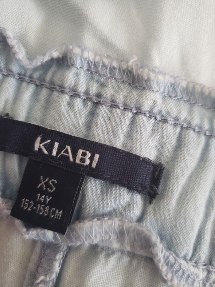 Salopette short bleu clair - photo numéro 5
