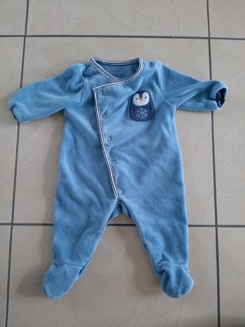 Pyjama 1 pièce garçon 3 mois