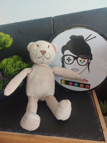 doudou peluche ours ikea marron beige pantin DD003631