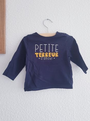 Kiabi - Tee-shirt manches longues - Petite Terreur d'Amour