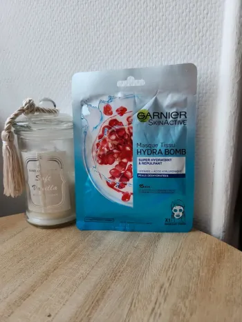🌺Masque super hydratant et repulpant grenade + acide hyaluronique Garnier🌺