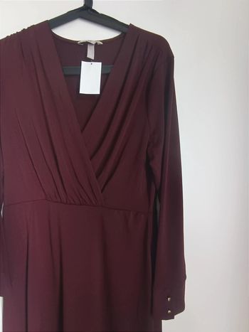 Robe habillée fourreau bordeaux Taille M H&M Neuf avec étiquette
