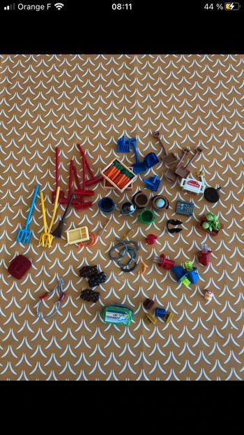 Lot accessoires centre équestre  playmobil