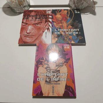 Manga l'habitant de l'infini Tomes 10/14 et 15