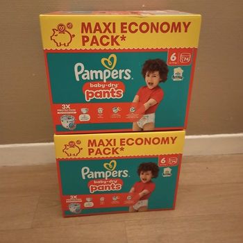 Pampers baby dry Pants taille 6 (128 couches)