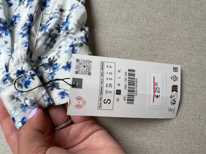 Chemisier à fleurs zara - photo numéro 7