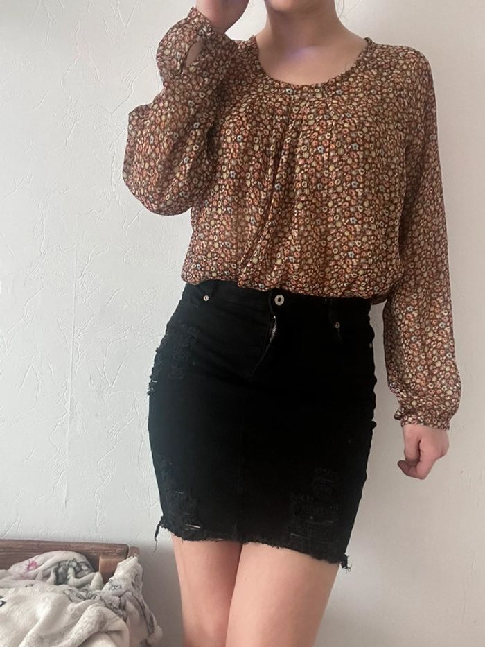 Haut transparent fluide - photo numéro 3