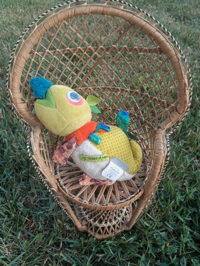 Peluche caméléon - photo numéro 2