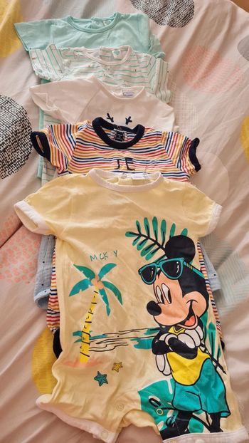 Lot 5 combinaison short