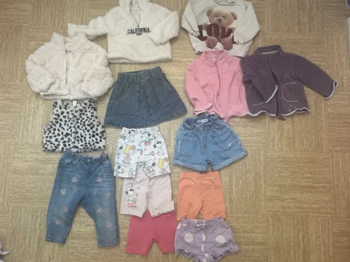 Lot fille 12/18 mois