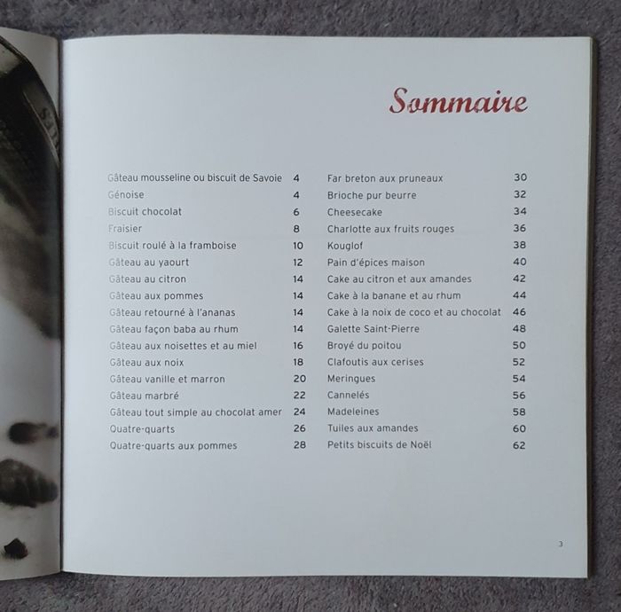 Petit Livre de Recettes illustré "Gâteaux de Mamie" / Éd. Marabout - photo numéro 3