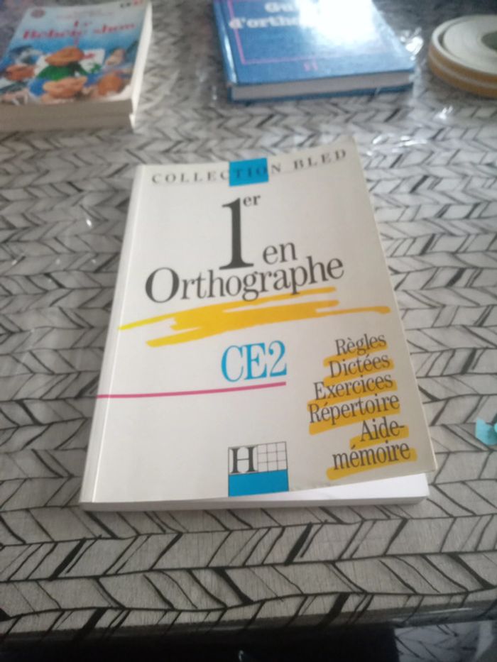 Livre 1er en orthographe CE2
