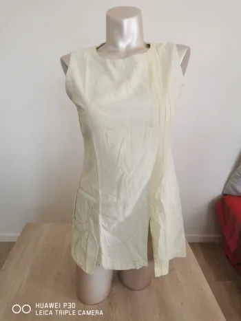 Tunique vert pale