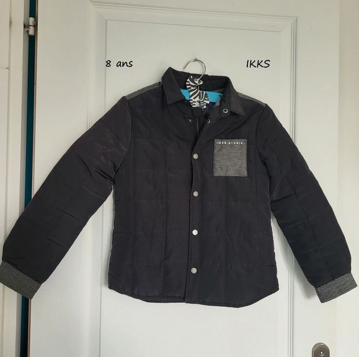 Doudoune veste matelassé mi saison Ikks 8 ans - photo numéro 2