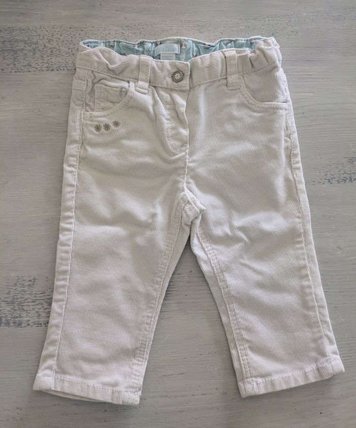 Ensemble Obaïbi fille - 12 mois - Parfait état - photo numéro 2