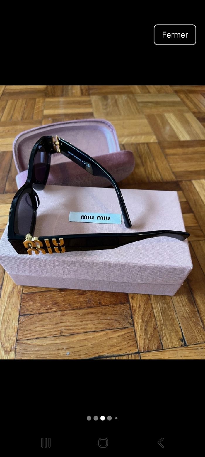 Lunette miu miu - photo numéro 3