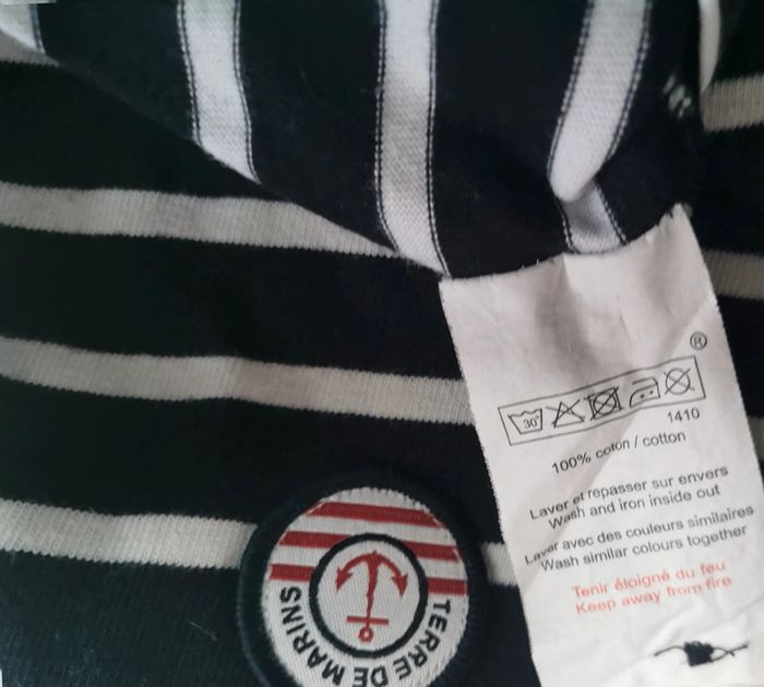 Tee-shirt  👸  terre de marins, 6ans - photo numéro 5