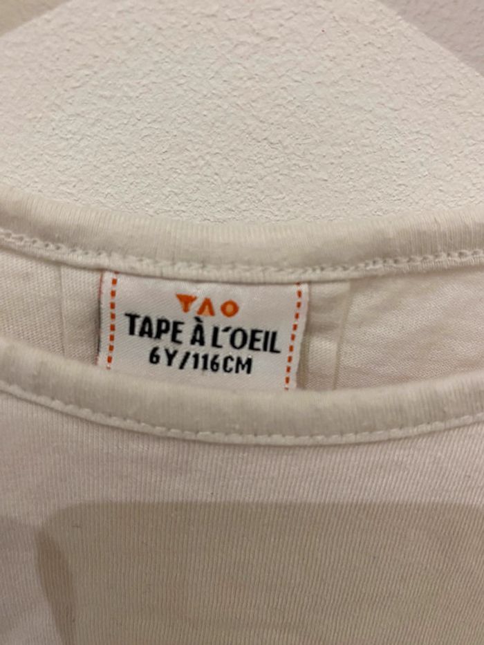 Tee shirt tape à œil 6 ans - photo numéro 4