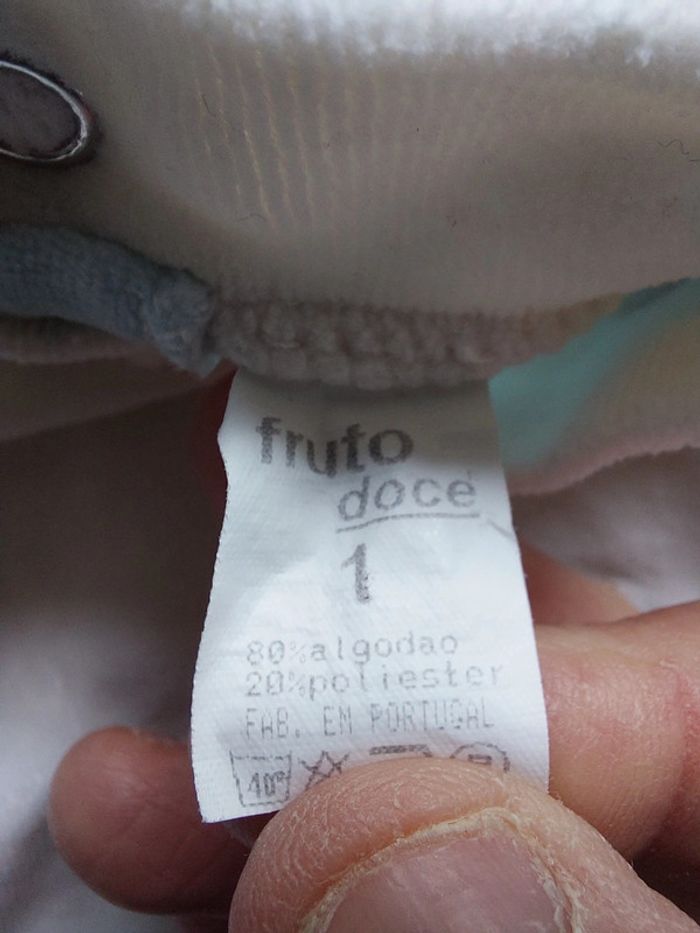 Pyjama Fruto Doce taille 1 mois - photo numéro 3