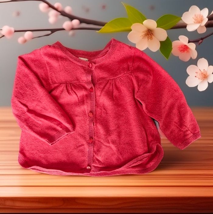 Superbe gilet évasé côtes pailletées