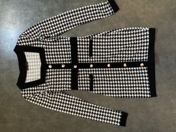 Robe motif damier