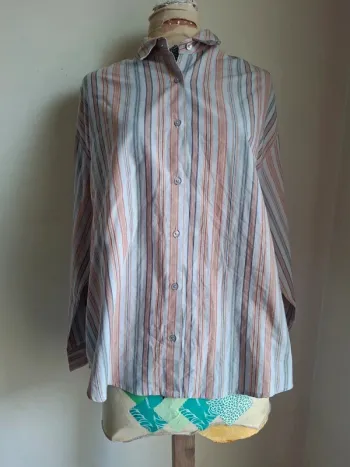 Chemise oversize Camaïeu neuve, taille m, 100% coton bio