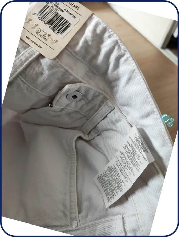 Jeans Pepe jeans femme / blanc - photo numéro 11