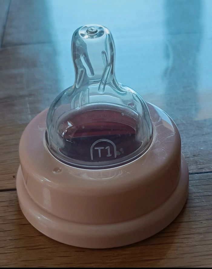 Biberon en verre 270ml T1 "Pommette" - photo numéro 4