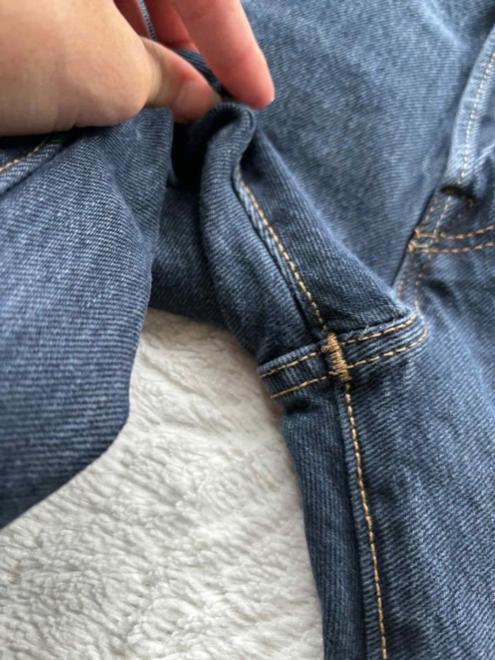 Jean levi’s lot 501 S bleu foncé homme coupe slim taille W28 38 M L32 - photo numéro 6