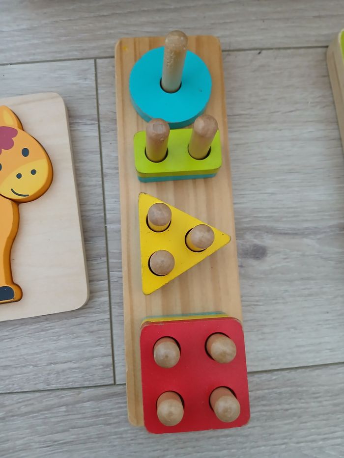 Lot jouets bois - photo numéro 3