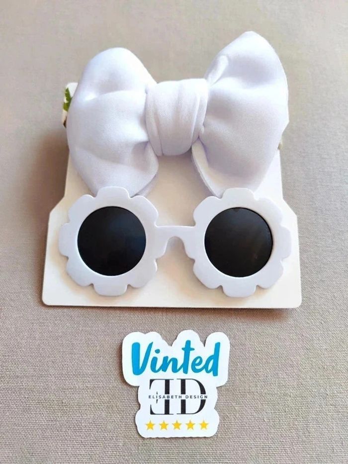 Ensemble lunettes et bandeau bébé enfant