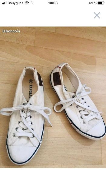 Basket tennis fille pointure 36