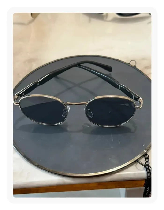 Lunette de soleil ronde - photo numéro 3
