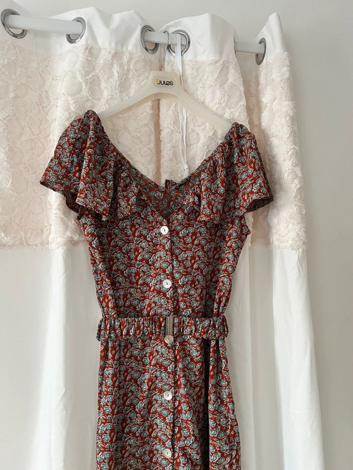 Robe longue Shein L avec ceinture - photo numéro 3