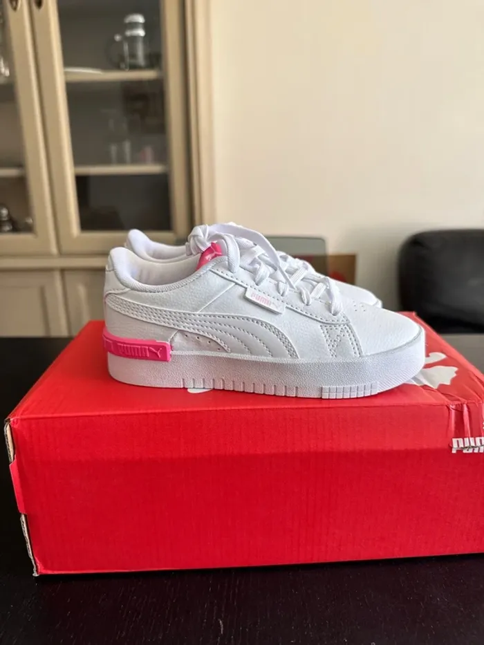 Baskets Puma Jada PS blanches et roses – Pointure 30 (EU) - photo numéro 3