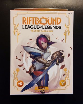 RIFTBOUND Deck Fiora – 1ère édition Spiritforged (SCELLÉ)