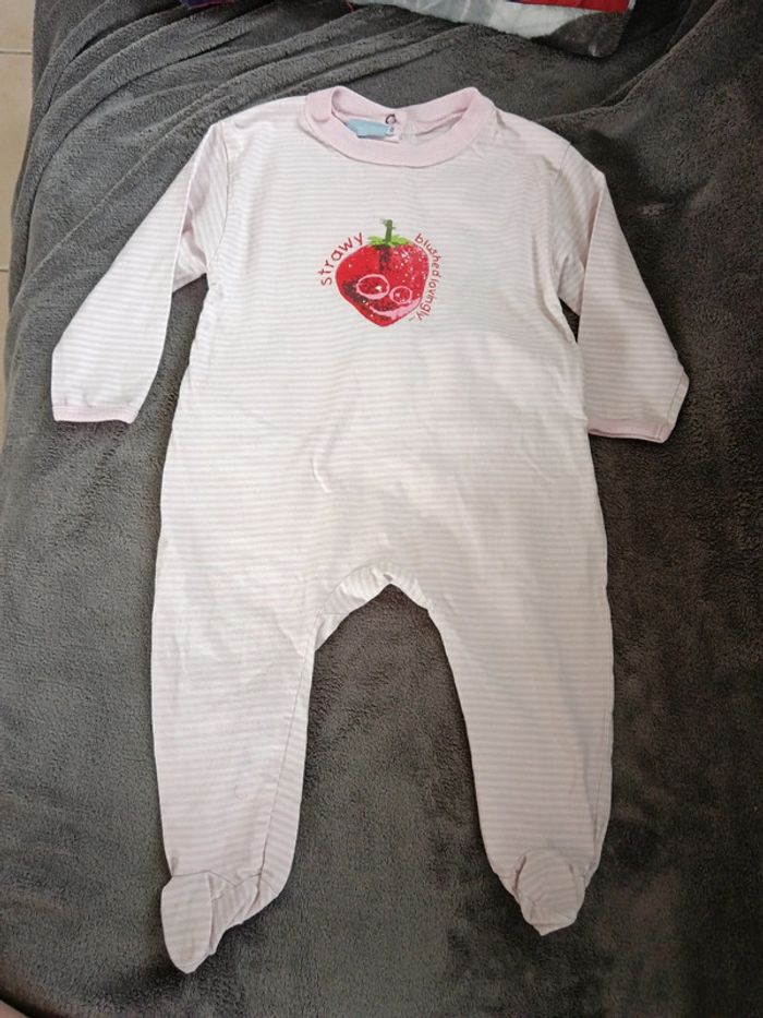 Pyjamas bout'chou fraise