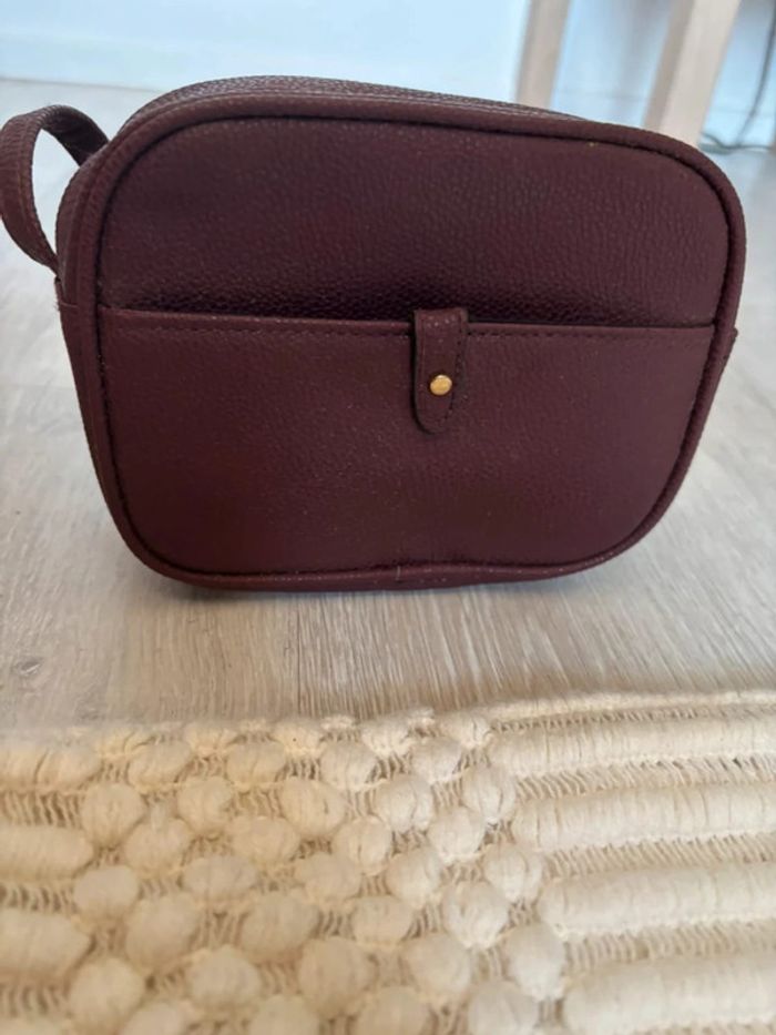Petit sac à main couleur prune - photo numéro 3