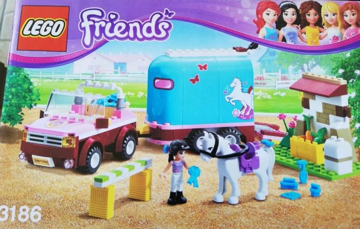 La remorque à chevaux d'Emma