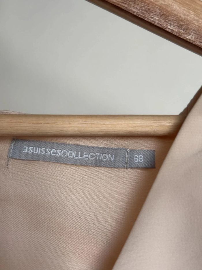 Robe beige et rouge 36 3 suisses collection - photo numéro 5